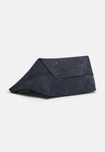 Load image into Gallery viewer, Makeup bag Navy Nubuck
